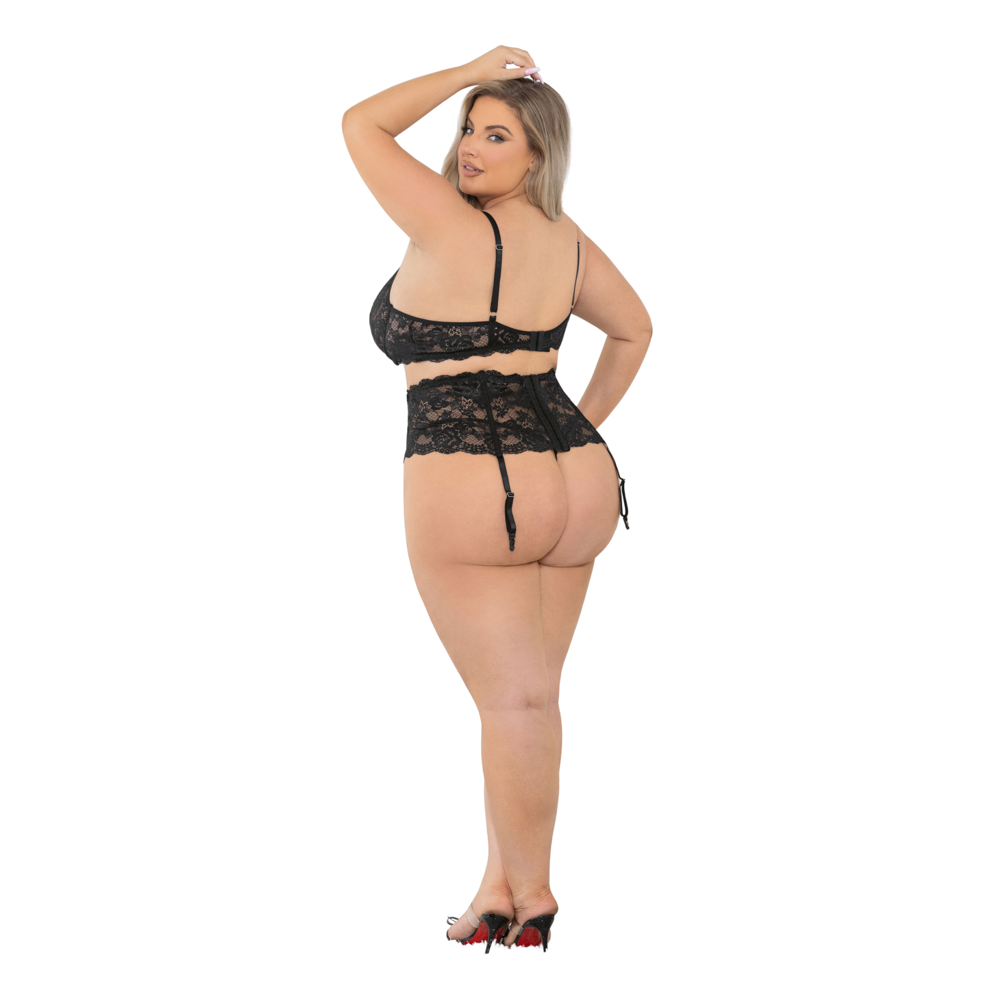 Floral Lace Set (3 Piece)