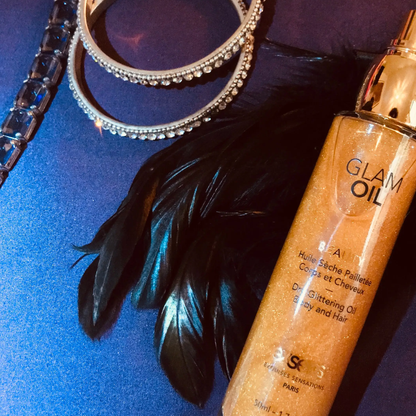 Glam Oil with Glitter